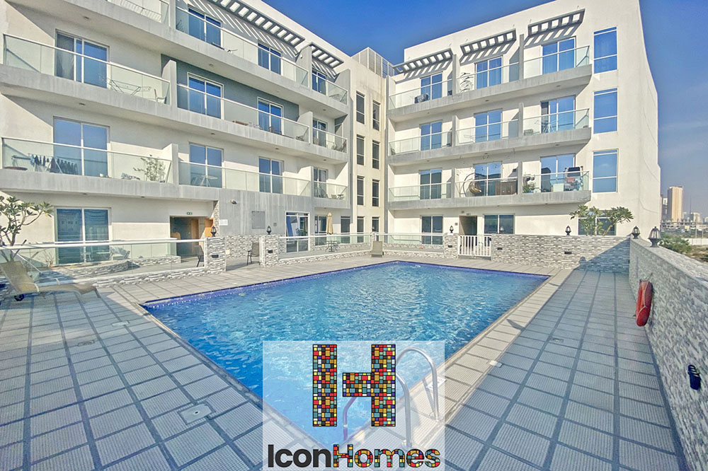 Golden Wood Views, JVT District 3, Jumeirah Village Triangle (JVT), Dubai 1 Bed 2 Baths 1,057 sqft Spacious + Study | Pool View