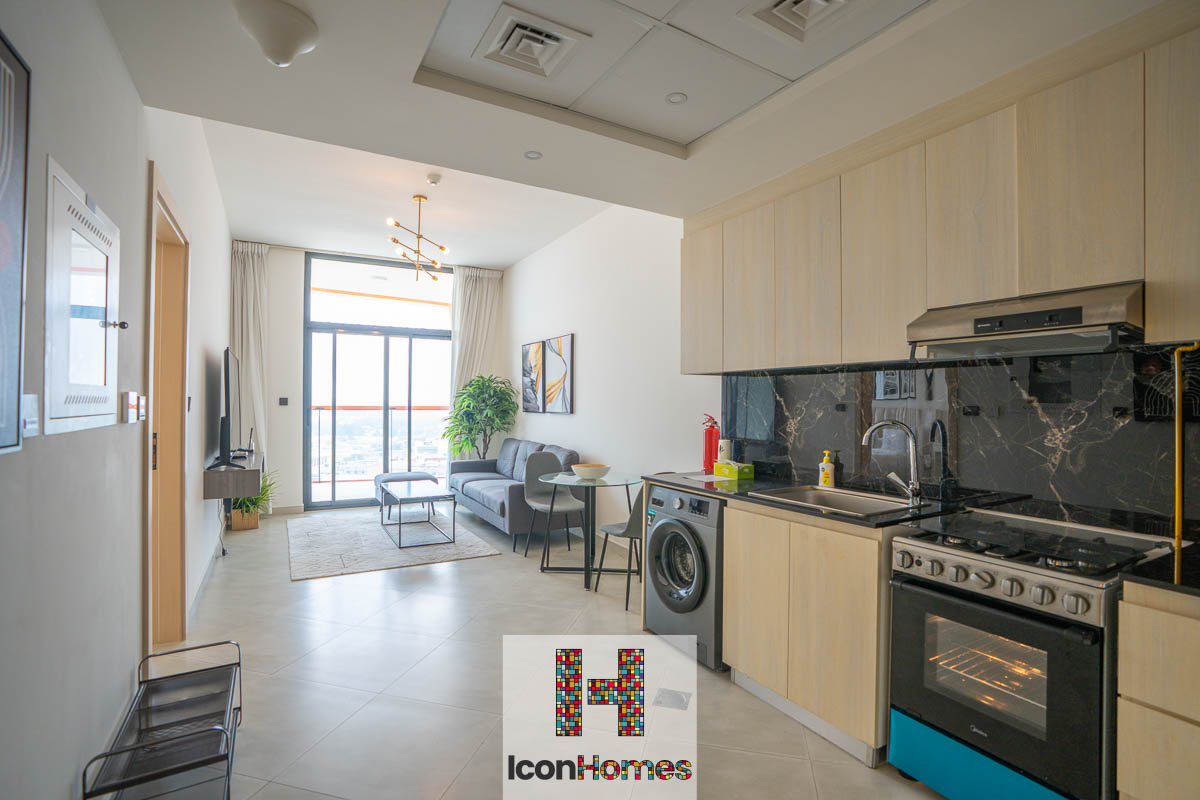 1-Bedroom Apartment for Rent in Binghatti Avenue Al Jadaf Dubai | Fully Furnished