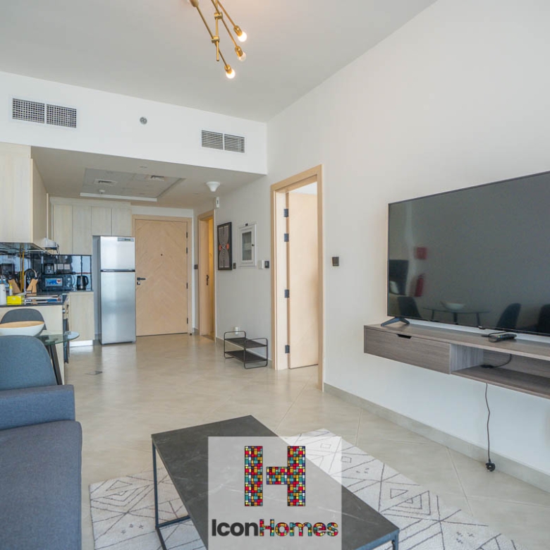 1-Bedroom Apartment for Rent in Binghatti Avenue Al Jadaf Dubai | Fully Furnished