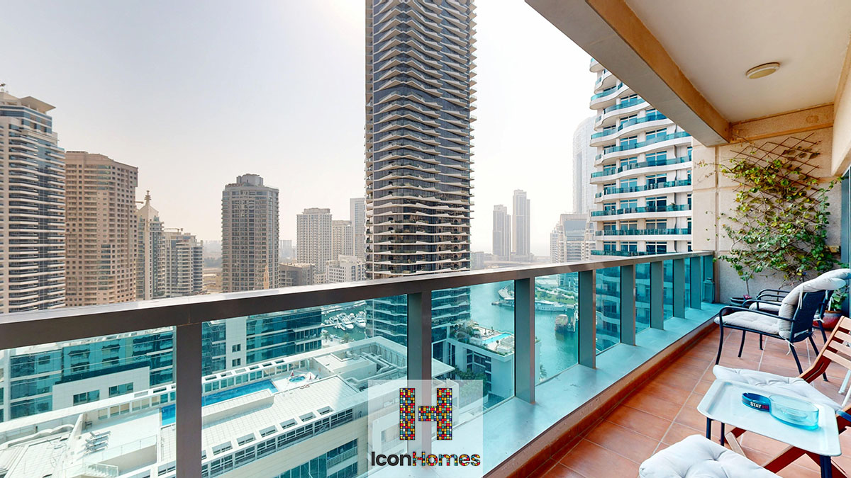 1-Bedroom Apartment for Rent in Zumurud Tower Dubai Marina | AED 105,000 Yearly