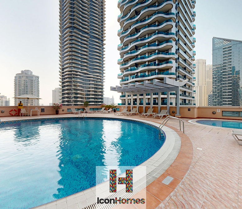 1-Bedroom Apartment for Rent in Zumurud Tower Dubai Marina | AED 105,000 Yearly