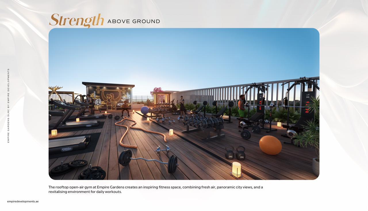 Empire Gardens DLRC – Spacious Apartments with Private Pools & 1% Monthly Plan