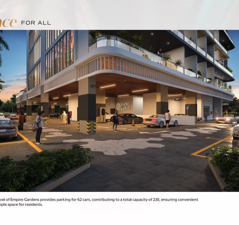 Empire Gardens DLRC – Spacious Apartments with Private Pools & 1% Monthly Plan